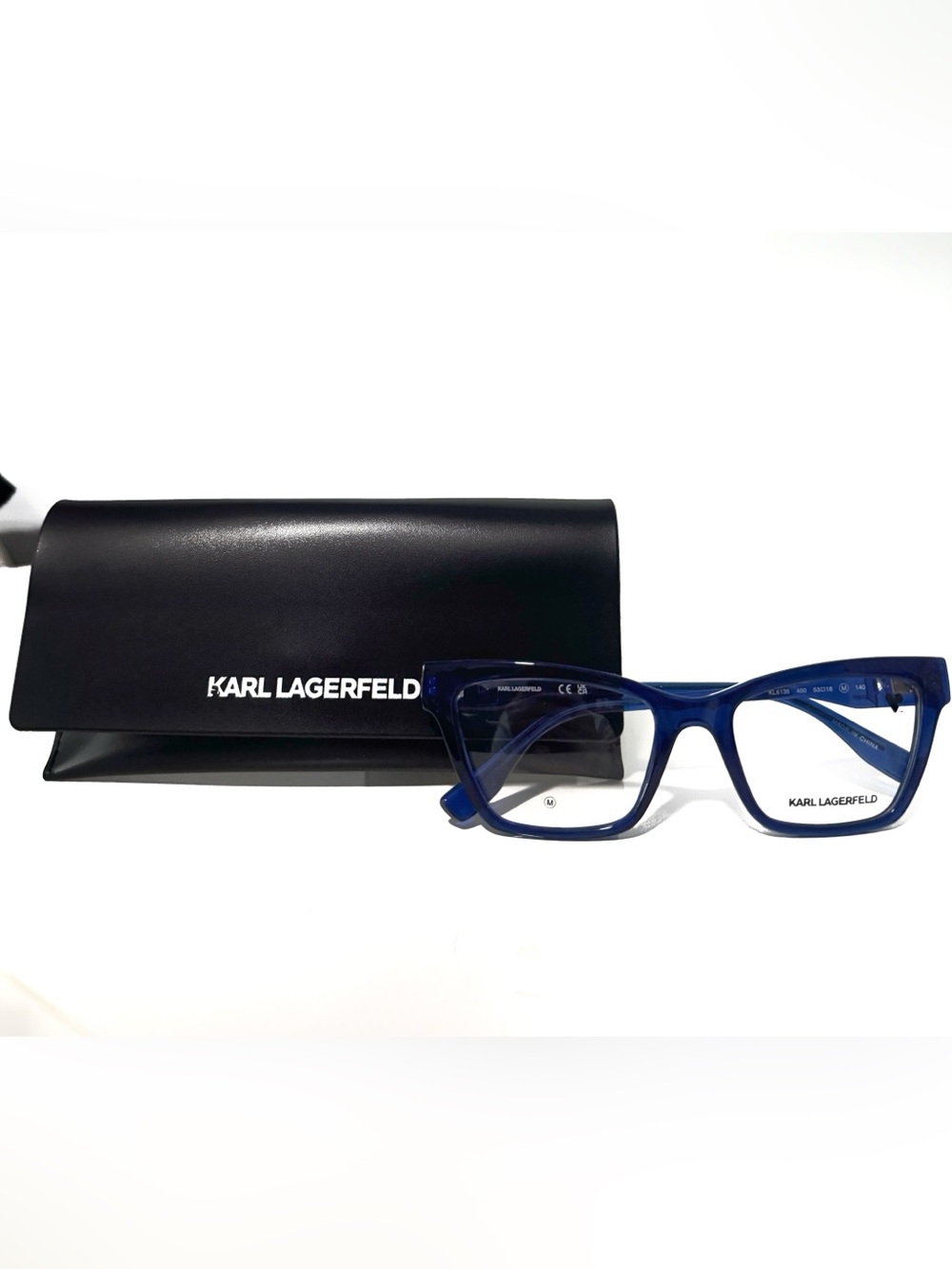Karl Lagerfeld Blue Cat-Eye Glasses